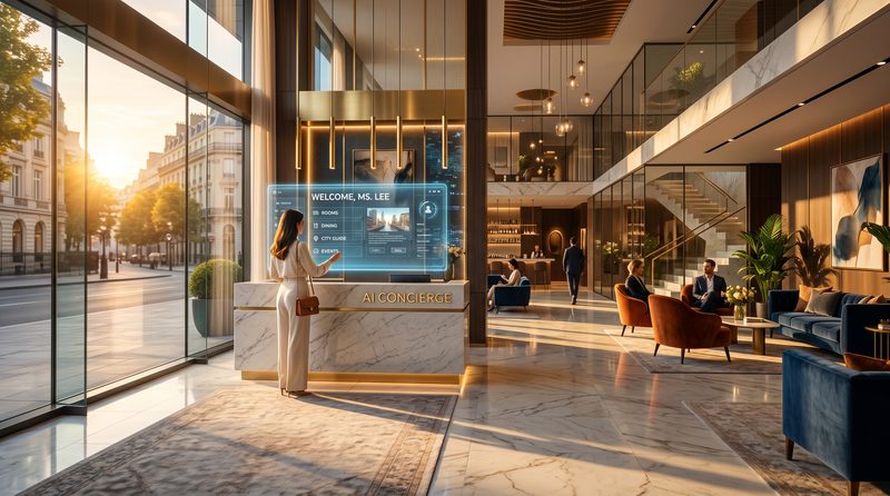 Luxury hotel hospitality